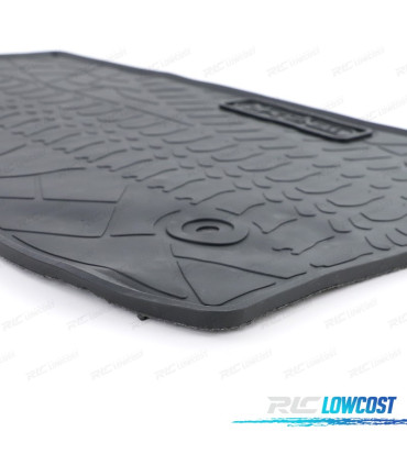 TAPIS EN CAOUTCHOUC JEEP WRANGLER JK 07-19 4 UNITÉS