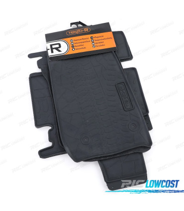 TAPIS EN CAOUTCHOUC JEEP WRANGLER JK 07-19 4 UNITÉS