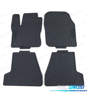 TAPIS EN CAOUTCHOUC FORD FOCUS 10- 4 UNITÉS