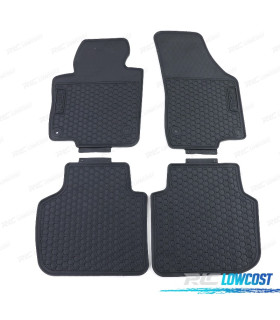 TAPIS EN CAOUTCHOUC VOLKSWAGEN VW PASSAT B7 10-14 4 UNITÉS