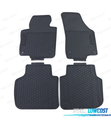 TAPIS EN CAOUTCHOUC VOLKSWAGEN VW PASSAT B7 10-14 4 UNITÉS