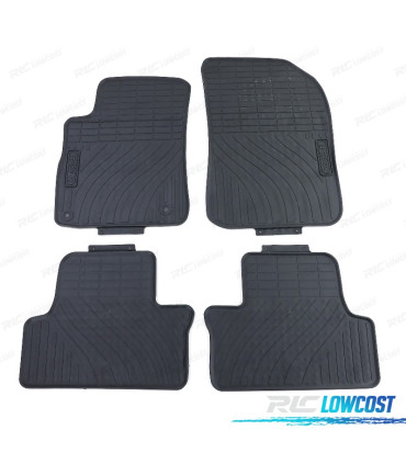 TAPIS EN CAOUTCHOUC PEUGEOT 2008 14- 4 UNITÉS