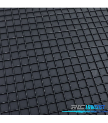 TAPIS EN CAOUTCHOUC MERCEDES CLASSE E W124 84-97 4 UNITÉS