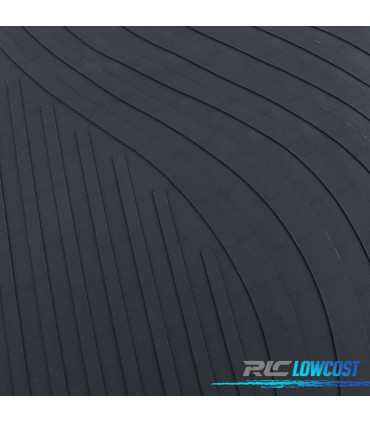 TAPIS EN CAOUTCHOUC MERCEDES CLASSE C W203 S203 00-07MB CLASSE C W202 S202 93-01 4 UNITÉS