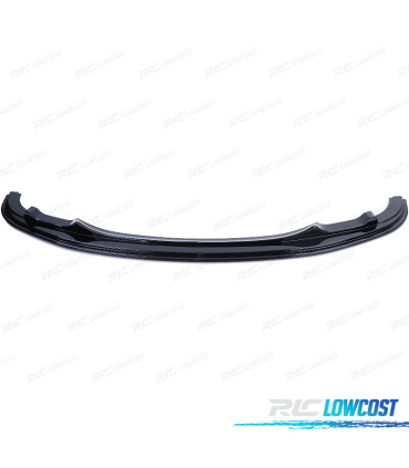 SPOILER LAME AVANT BMW E92 E93 10-13 LOOK M NOIR BRILLANT