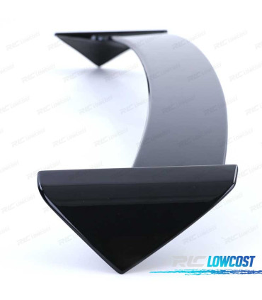 AILERON BECQUET TOIT BMW E81 E87 LOOK M PERFORMANCE NOIR BRILLANT