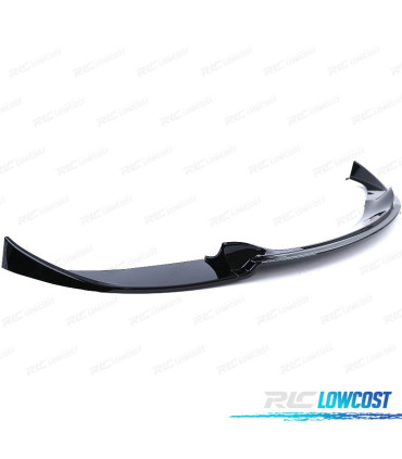 LÈVRE DE SPOILER BMW E60 E61 07-09 LOOK M5 NOIR BRILLANT