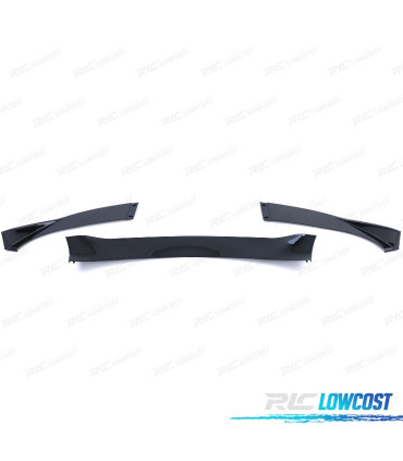 LÈVRE DE SPOILER BMW E60 E61 LCI 07-10 LOOK M5 NOIR BRILLANT