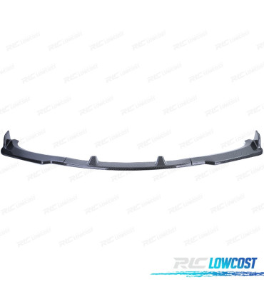 SPOILER LAME AVANT BMW E90 E91 LCI 08-12 LOOK M CARBONE