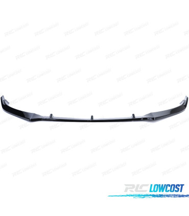 SPOILER LAME AVANT VOLKSWAGEN VW GOLF 6 08-12 NOIR BRILLANT