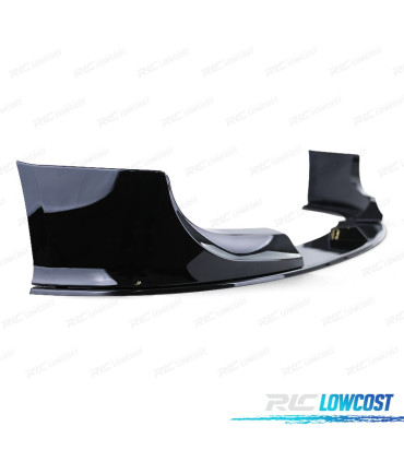 SPOILER LAME AVANT BMW E60 E61 LOOK M PERFORMANCE NOIR BRILLANT