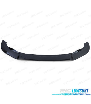 SPOILER LAME AVANT VOLKSWAGEN VW GOLF 6 09-12 LOOK R20 NOIR BRILLANT