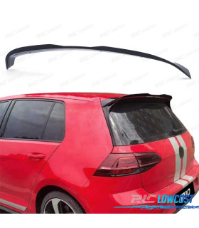 AILERON BECQUET TOIT VOLKSWAGEN VW GOLF 7 GTI 13-20 NOIR BRILLANT