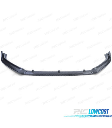 SPOILER LAME AVANT VOLKSWAGEN VW POLO 6C 14-17 CARBONE