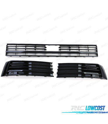 GRILLES VOLKSWAGEN VW T6 MULTIVAN 15-19 ACC NOIR BRILLANT