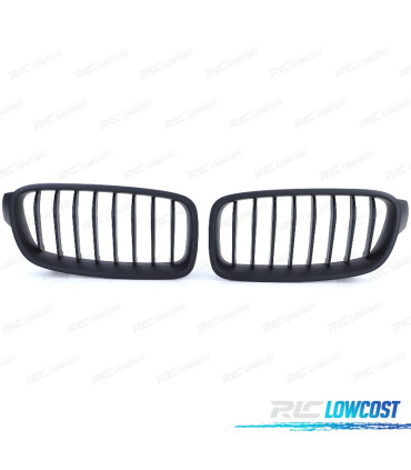 CALANDRES BMW F30 F31 11-19 LOOK M PERFORMANCE NOIR MAT