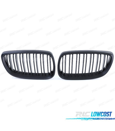 CALANDRES BMW E92 E93 06-10 LOOK M NOIR MAT