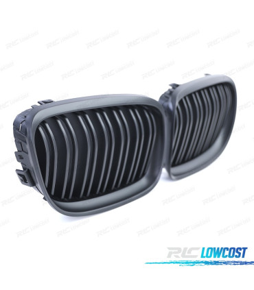 CALANDRES BMW E90 E91 08-12 LOOK M NOIR MAT