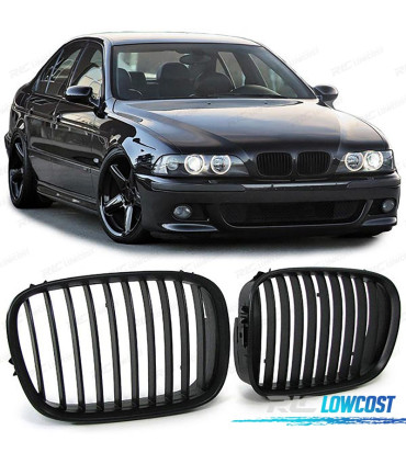 CALANDRES BMW E39 LOOK M NOIR MAT