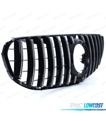 CALANDRE MERCEDES GLC X253 SUV 20- LOOK AMG NOIR CHROMÉ