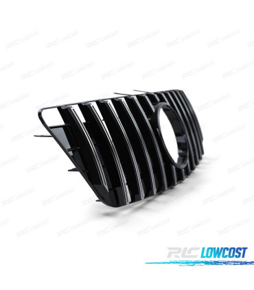 CALANDRE MERCEDES CLASSE M ML W164 08-11 LOOK AMG NOIR CHROMÉ