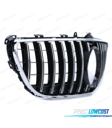 CALANDRE MERCEDES CLS C218 W218 X218 14-18 NOIR CHROMÉ