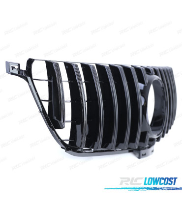 CALANDRE MERCEDES ML W166 11-15 LOOK AMG NOIR BRILLANT