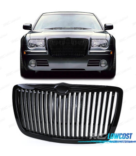 CALANDRE CHRYSLER 300C 04-11NOIR BRILLANT