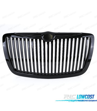 CALANDRE CHRYSLER 300C 04-11NOIR BRILLANT
