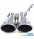EMBOUT D'ÉCHAPPEMENT MERCEDES CLASSE C W203 00-07 CHROMÉ