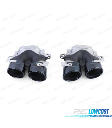 EMBOUT D'ÉCHAPPEMENTMB CLASSE E W213 16-19 LOOK AMG E53 NOIR