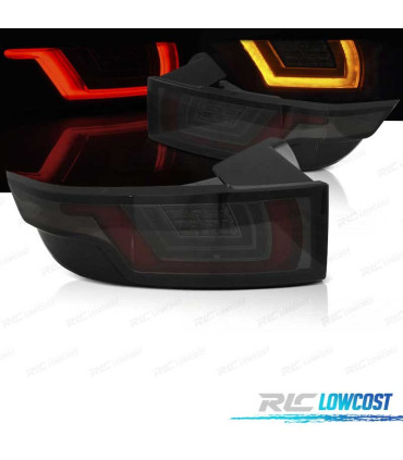 FEUX ARRIÈRE RANGE ROVER EVOQUE 11-18 CLIGNOTANTS LED DYNAMIQUES FUMÉ