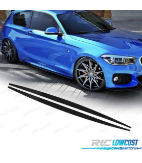RAJOUTS BAS DE CAISSE BMW F20 F21 LOOK M PERFORMANCE NOIR BRILLANT
