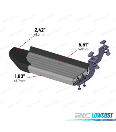 MARCHEPIEDS LATÉRAUX HONDA CRV 17-