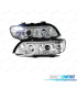 PHARES BMW ANGEL EYES BMW X5 E53 FOND CHROMÉ