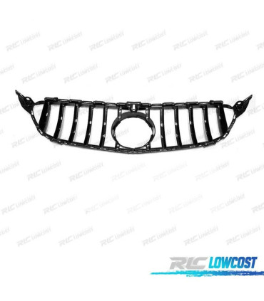 CALANDRE MERCEDES W205 14-18 LOOK AMG GT NOIR CHROMÉ