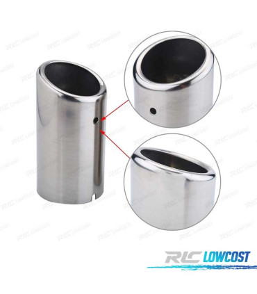 EMBOUTS D'ÉCHAPPEMENT LOOK S-LINE