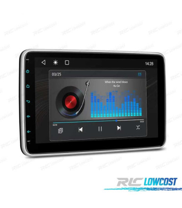 AUTORADIO 2DIN 10" HD TACTILE BLUETOOTH USB SD