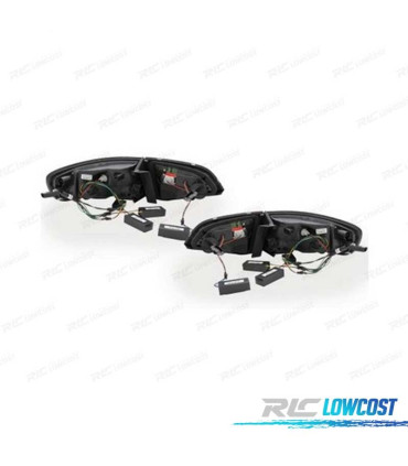 FEUX ARRIÈRE POUR AUDI A4 B8 07-11 AVANT CARDNA LED DYNAMIQUE NOIR
