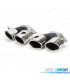 EMBOUTS D'ÉCHAPPEMENT MERCEDES CLASSE A W177 CLA W118 18- LOOK A45 AMG