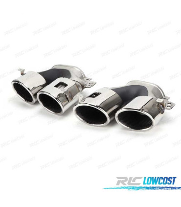 EMBOUTS D'ÉCHAPPEMENT MERCEDES CLASSE A W177 CLA W118 18- LOOK A45 AMG