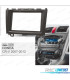 FACADE AUTORADIO 2-DIN NOIR POUR HONDA CR-V 07-11