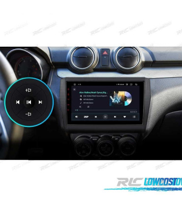 AUTORADIO GPS ANDROID 12 9" POUR SUZUKI SWIFT 17-22