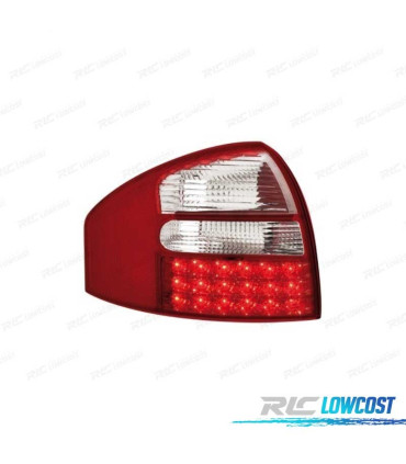 FEUX ARRIÈRE AUDI A6 4B 97-05 LED ROUGE BLANC