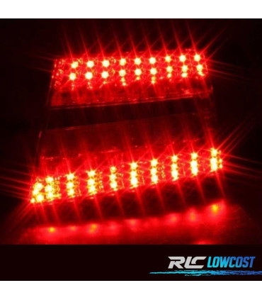 FEUX ARRIÈRE AUDI A6 4F 04-08 LED ROUGE NOIR