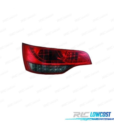 FEUX ARRIÈRE POUR AUDI Q7 06-09 LED ROUGE FUMÉ