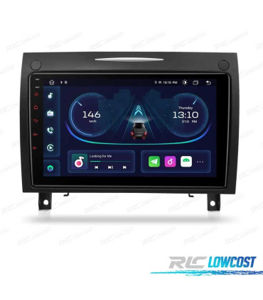 AUTORADIO GPS ANDROID 11 POUR MERCEDES SLK R171 04-11