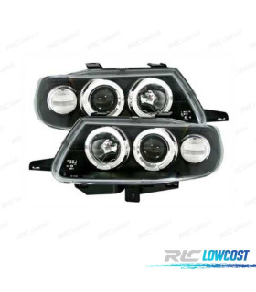 PHARES CITROEN SAXO 96-99 ANGEL EYES FOND NOIR