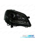 PHARES POUR VOLKSWAGEN VW POLO 9N3 05-09 DAYLIGHT FOND NOIR