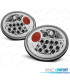 FEUX ARRIÈRE VOLKSWAGEN VW NEW BEETLE 98-05 LED FOND CHROMÉ